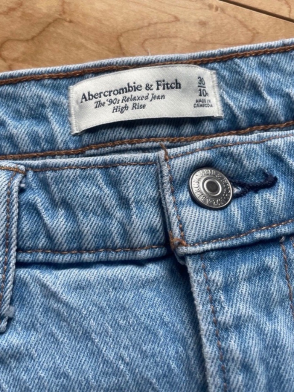 Abercrombie 90’s Relaxed - High Rise Jeans